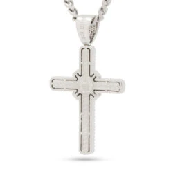 Wrapped Cross Necklace -King Ice wrapped cross necklace king ice 30592170459311