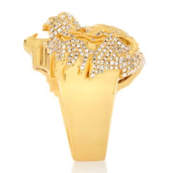 Wu-Tang X King Ice - 28mm Tiger Style Ring -King Ice wu tang x king ice 28mm wu tiger ring king ice 36736156827823