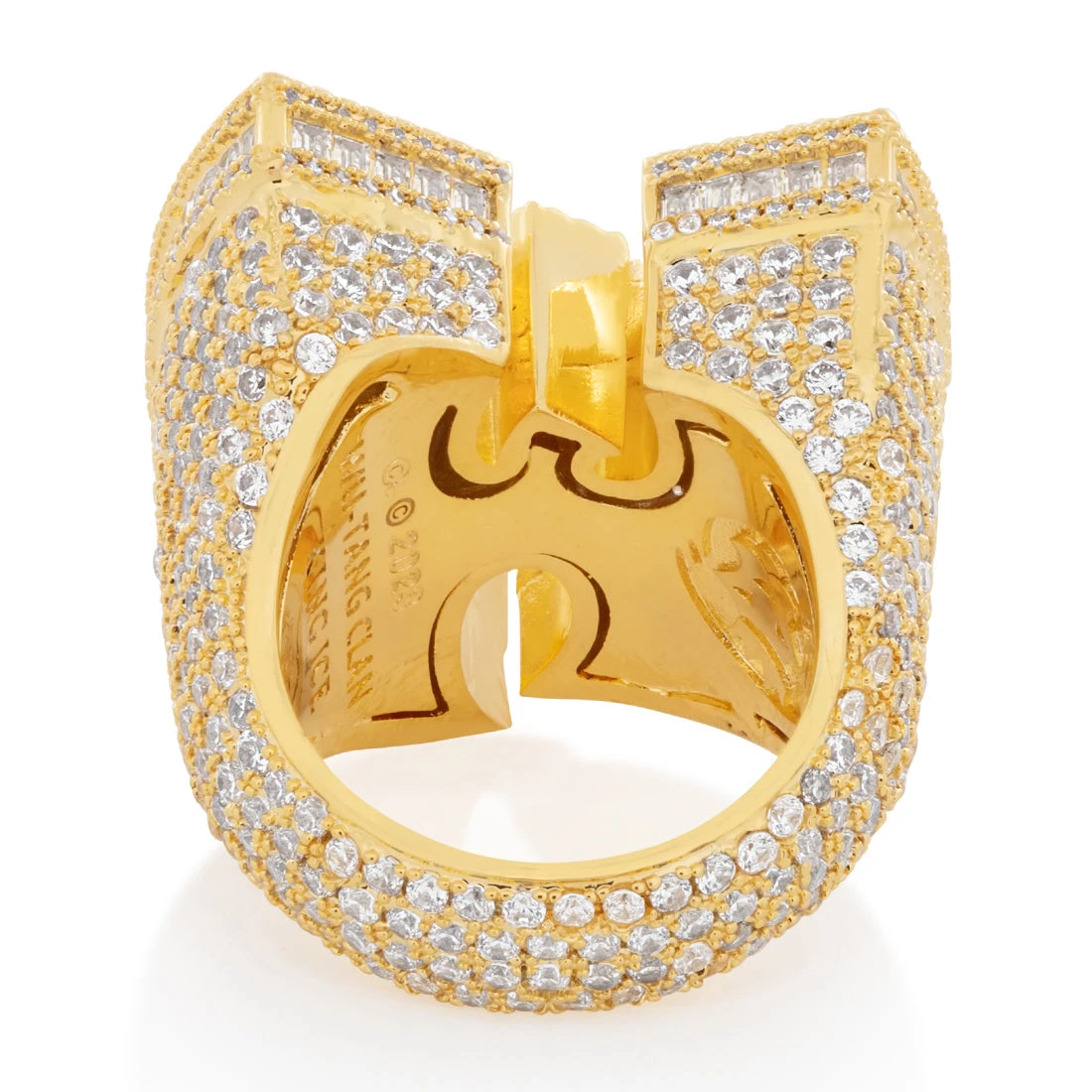 Wu-Tang X King Ice - 30mm Wu-Tang Logo Ring 4 Wu-Tang X King Ice - 30mm Wu-Tang Logo Ring - Image 4