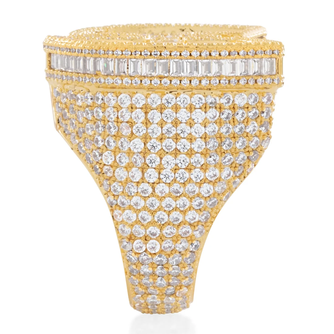 Wu-Tang X King Ice - 30mm Wu-Tang Logo Ring 3 Wu-Tang X King Ice - 30mm Wu-Tang Logo Ring - Image 3