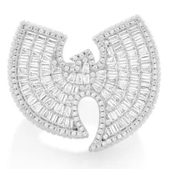 Wu-Tang X King Ice - 30mm Wu-Tang Logo Ring 16 Wu-Tang X King Ice - 30mm Wu-Tang Logo Ring -King Ice wu tang x king ice 30mm wu tang logo ring king ice 36398639546543