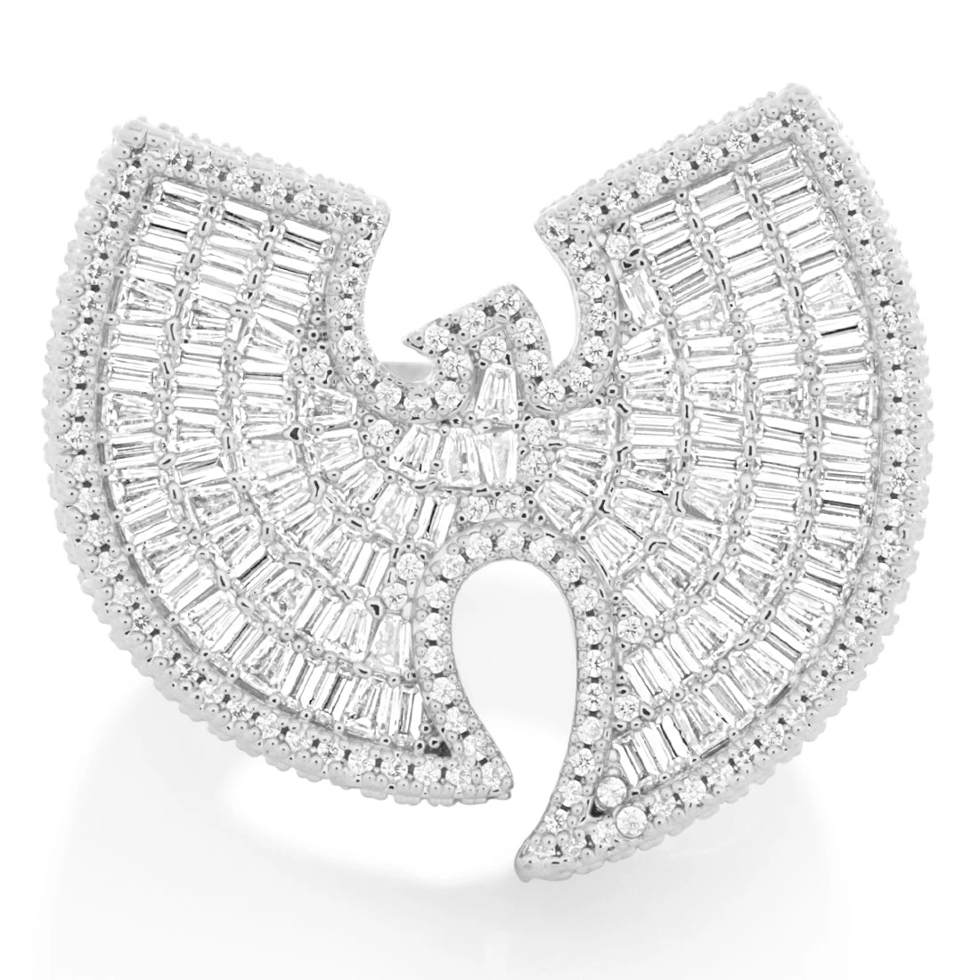 Wu-Tang X King Ice - 30mm Wu-Tang Logo Ring 7 Wu-Tang X King Ice - 30mm Wu-Tang Logo Ring - Image 7