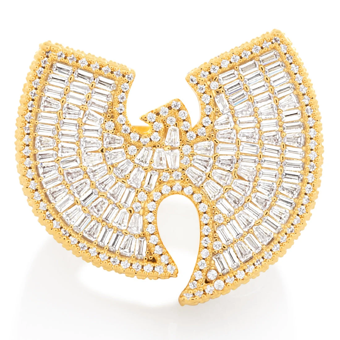 Wu-Tang X King Ice - 30mm Wu-Tang Logo Ring 2 Wu-Tang X King Ice - 30mm Wu-Tang Logo Ring - Image 2