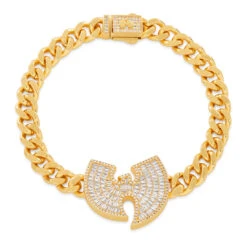 Wu-Tang X King Ice - 8mm Wu-Tang Logo Bracelet