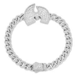 Wu-Tang X King Ice - 8mm Wu-Tang Logo Bracelet -King Ice wu tang x king ice 8mm wu tang logo bracelet king ice 36398609662127
