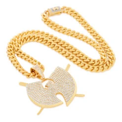 Wu-Tang X King Ice - Lyrical Swords Necklace -King Ice wu tang x king ice lyrical swords necklace king ice 36737326186671