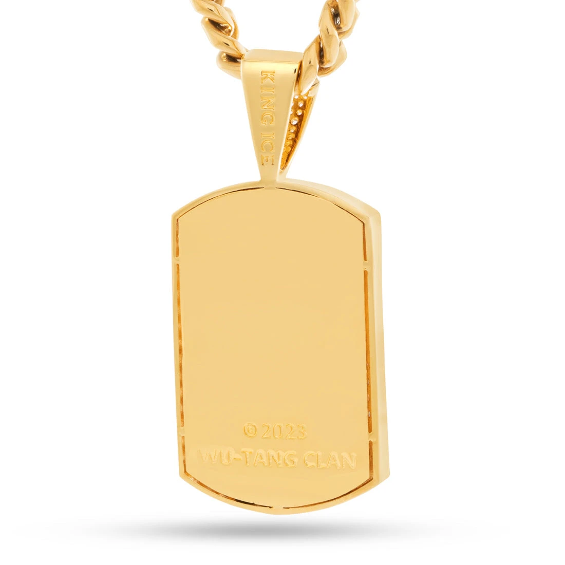 Wu-Tang X King Ice - Wu Dog Tag Necklace 2 Wu-Tang X King Ice - Wu Dog Tag Necklace - Image 2