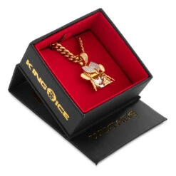 Wu-Tang X King Ice - Wu Samurai Necklace -King Ice wu tang x king ice wu samurai necklace king ice 36398591115439