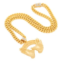 Wu-Tang X King Ice - Wu-Tang Forever Necklace -King Ice wu tang x king ice wu tang forever necklace 14k gold 2 king ice 36398587838639