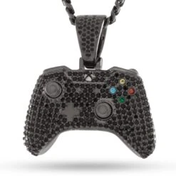 Xbox X King Ice - Controller Necklace -King Ice xbox x king ice controller necklace black gold 1 4 king ice 37722993623215