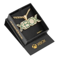 Xbox X King Ice - Emerald Xbox Necklace -King Ice xbox x king ice emerald xbox necklace king ice 30594510749871
