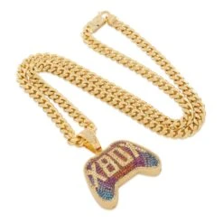 Xbox X King Ice - Ethereal Aura Necklace -King Ice xbox x king ice ethereal aura necklace 14k gold 1 8 king ice 37649300619439