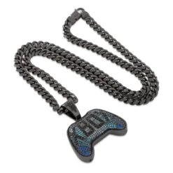 Xbox X King Ice - Ethereal Frost Necklace 6 Xbox X King Ice - Ethereal Frost Necklace -King Ice xbox x king ice ethereal frost necklace black gold 1 8 king ice 37649322410159