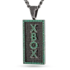 Xbox X King Ice - Game On Dog Tag Necklace