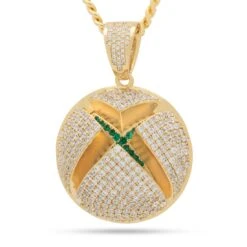 Xbox X King Ice - Sphere Logo Necklace