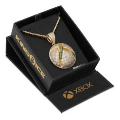Xbox X King Ice - Sphere Logo Necklace -King Ice xbox x king ice sphere logo necklace king ice 30592410714287