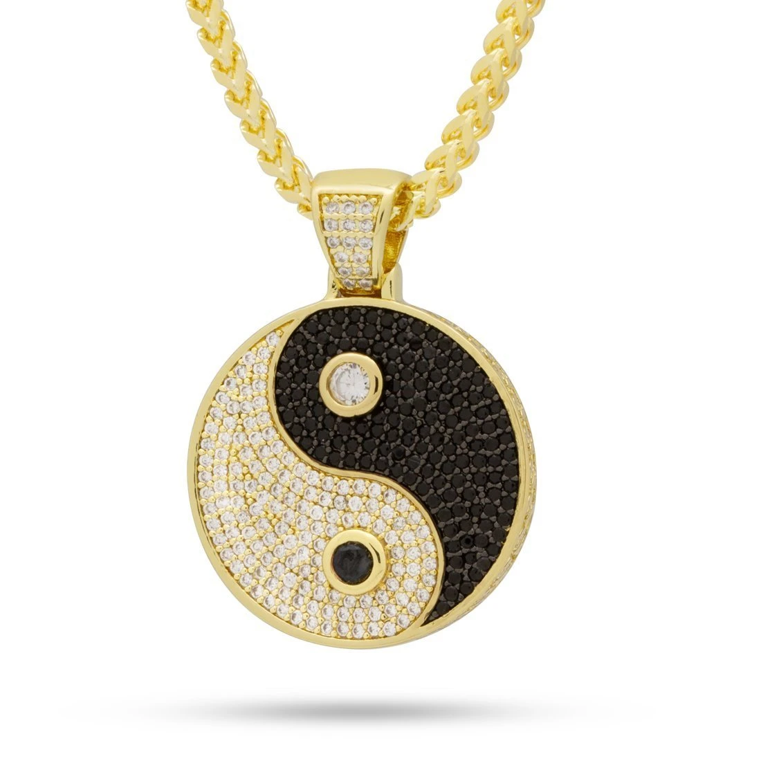 Yin Yang Medallion Necklace 1 Yin Yang Medallion Necklace